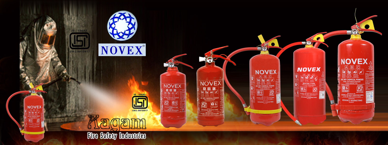 Aagam Fire Safety Industries Fire Extinguisher System Manufacturers